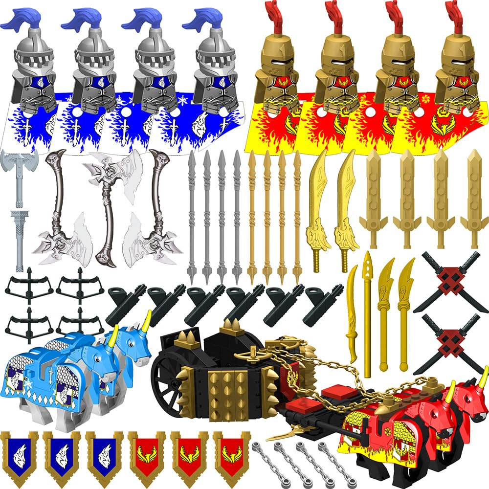 Minifigures Accessories Kit Knight Weapons Set E504432