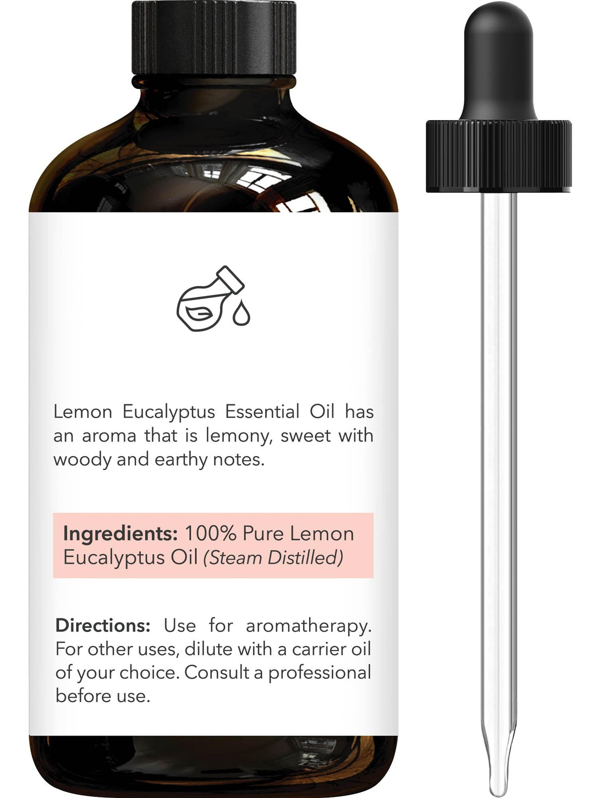 Lemon Eucalyptus & Lavender Essential Oils 4 Fl Oz Pack of 2 P4419