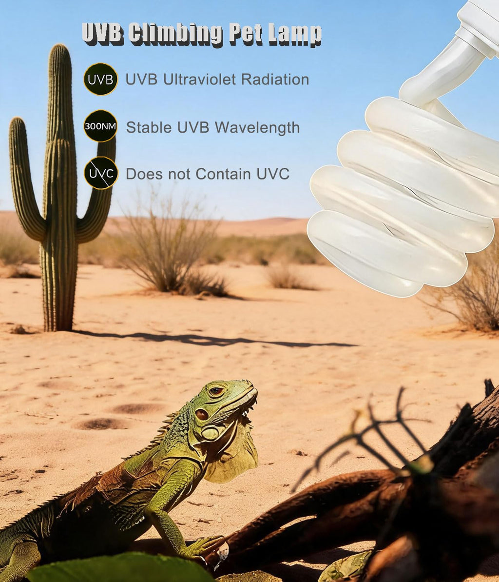 E26 Reptile UVB Light Bulb 26W 2-Pack O692190