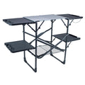 Portable Folding Cook Station with Heat Resistant Tabletop R93877