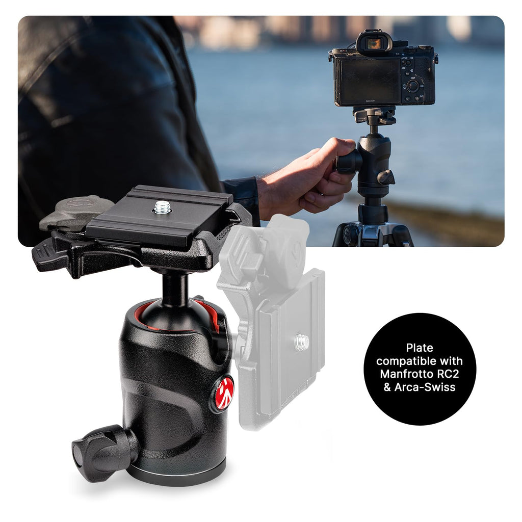 Camera Tripod Kit with Fluid Head and Twist Closure O321987