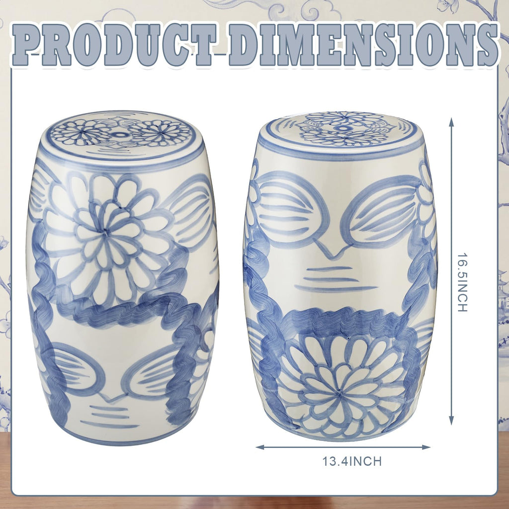 Ceramic Garden Stool Side Table O9284
