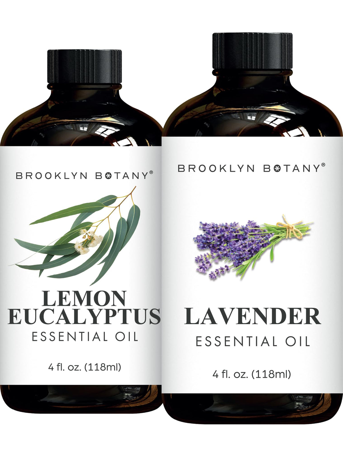 Lemon Eucalyptus & Lavender Essential Oils 4 Fl Oz Pack of 2 P4419