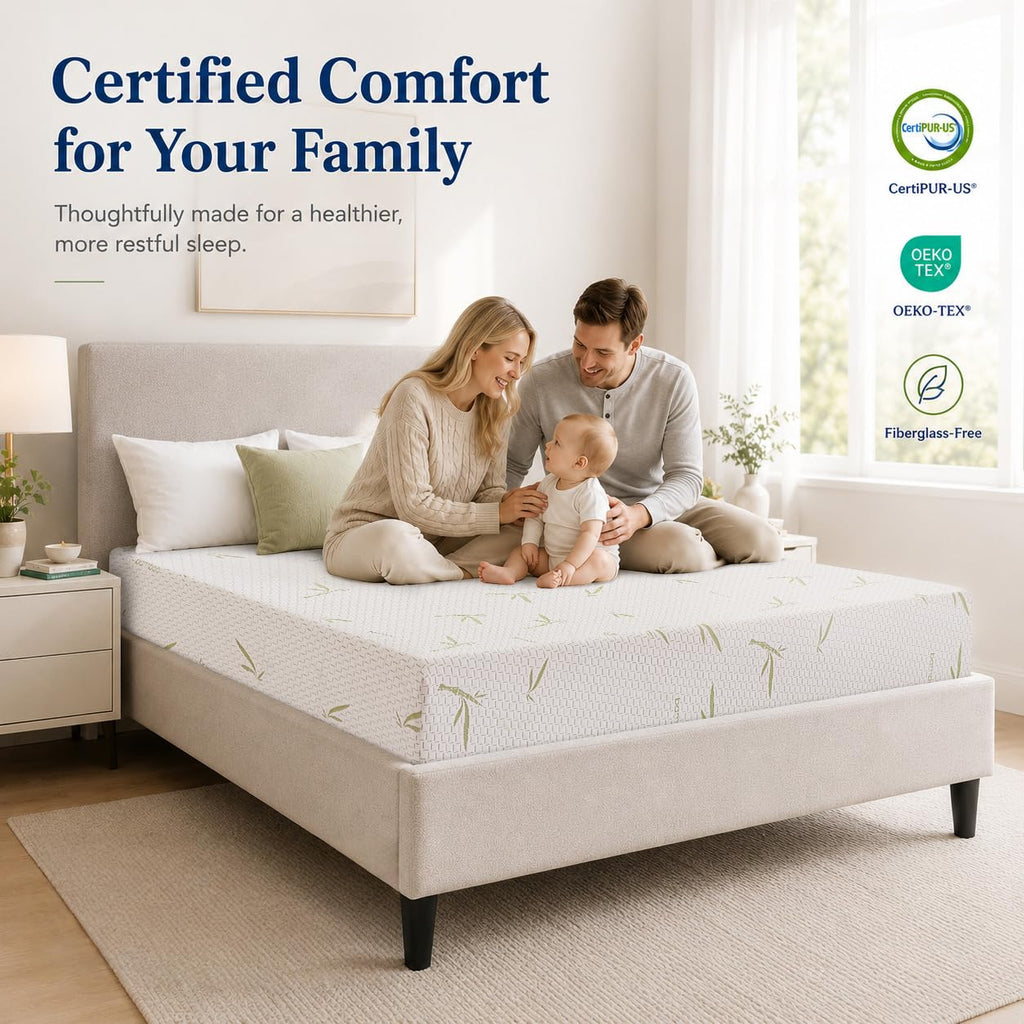 Twin 5 Inch Memory Foam Mattress S6324