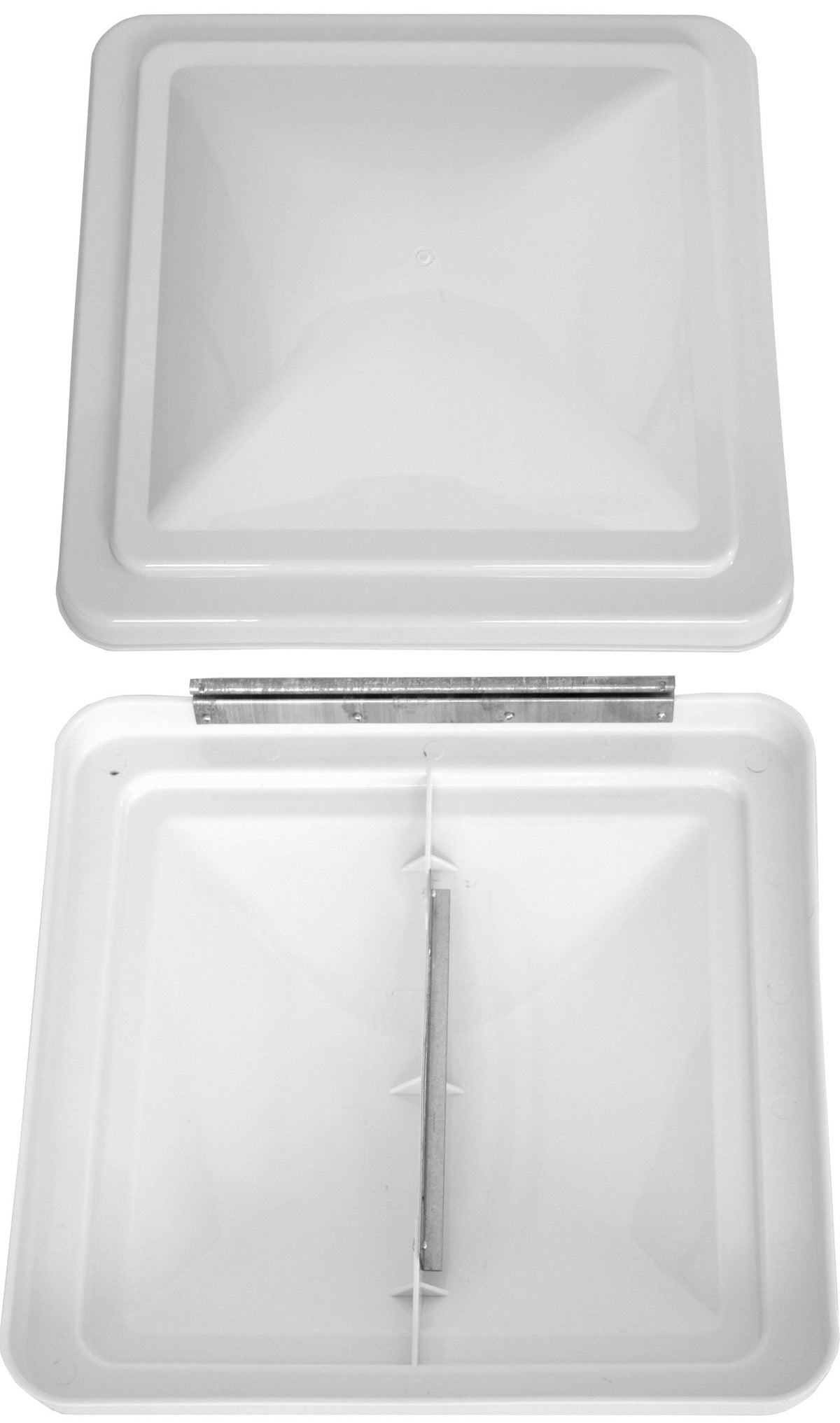 2 Pack 14 Inch White RV Roof Vent Cover V48687