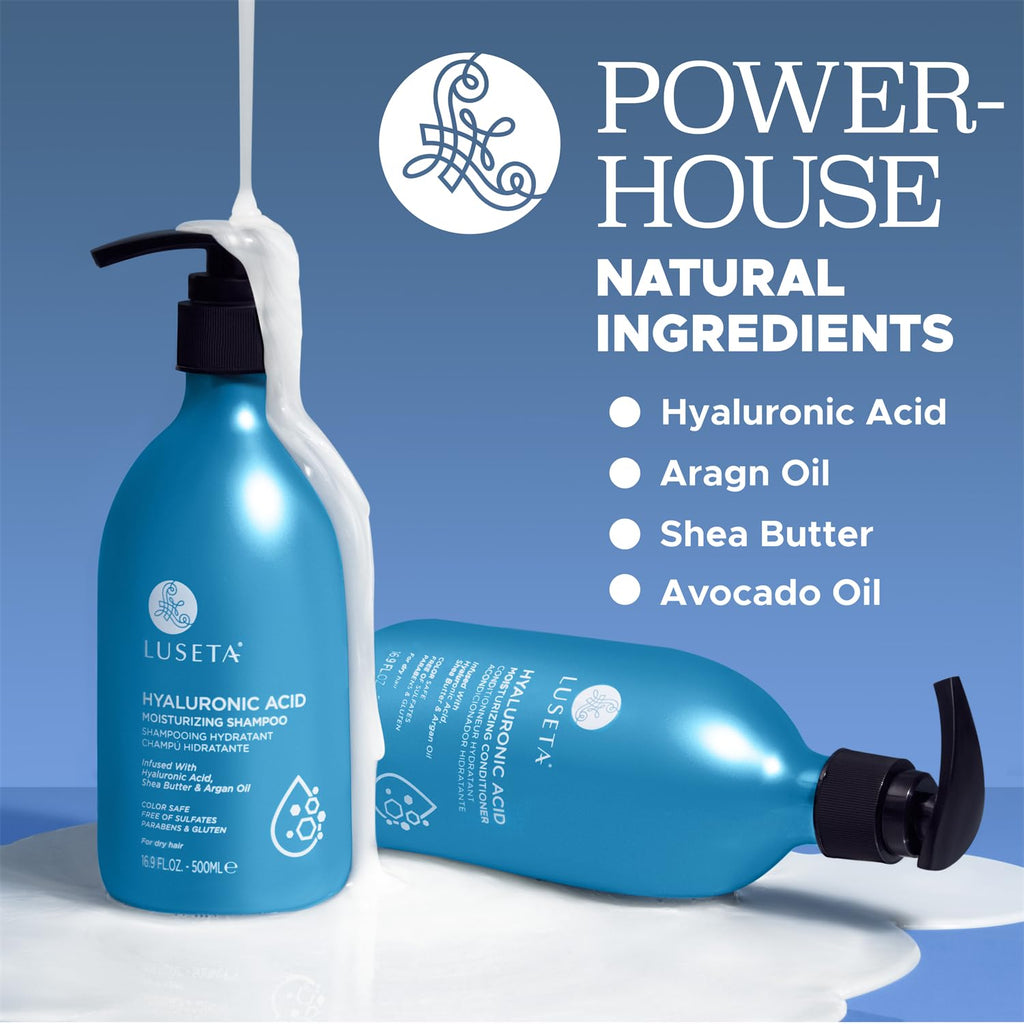 Hydrating Shampoo and Conditioner Set with Shea Butter & Avocado Oil O7224