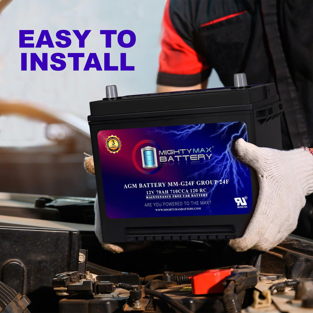 12V 70Ah AGM Replacement Battery N2412