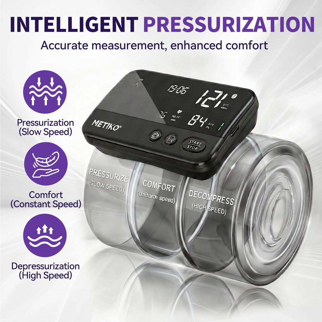 Wireless Upper Arm Blood Pressure Monitor W8624