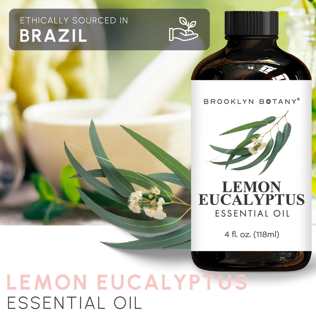 Lemon Eucalyptus & Lavender Essential Oils 4 Fl Oz Pack of 2 P4419