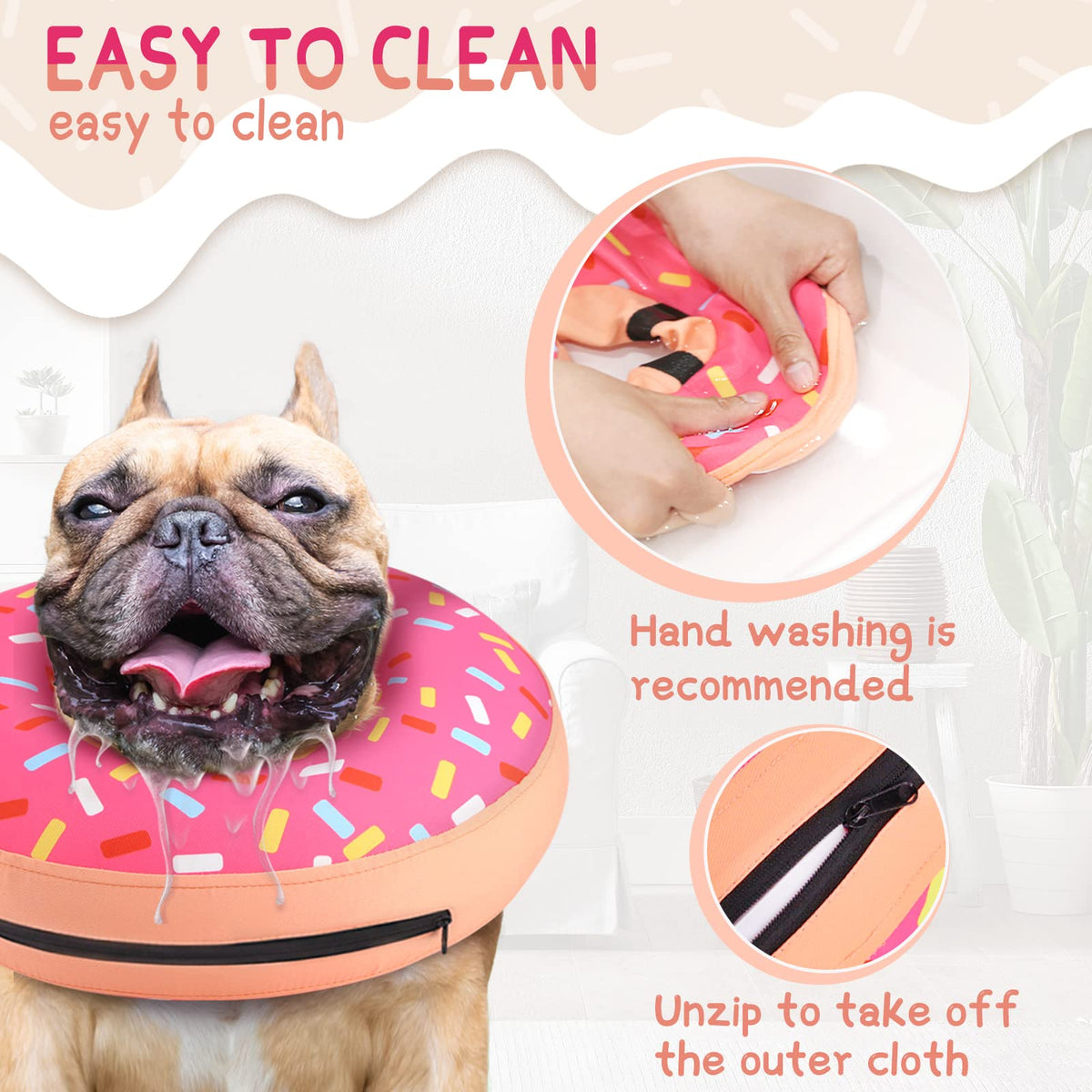 Inflatable Dog Cone Collar S398