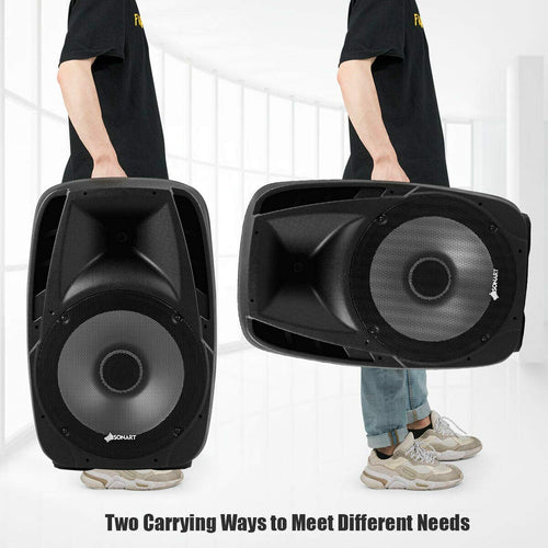 15" 1500W 2-Way Portable PA Speaker System M510