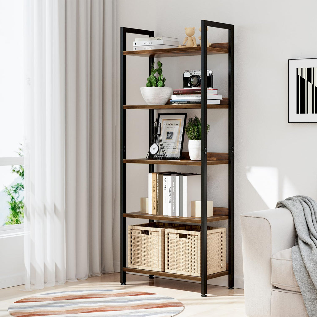 5 Tier Freestanding Bookshelf B9509