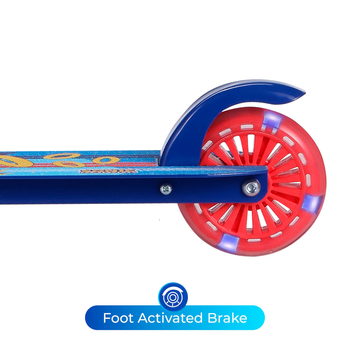 2 Wheel Foldable Kids Kick Scooter with LED Wheels I694356