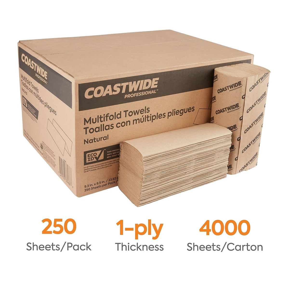 Multifold Paper Towels, 16 Packs K608
