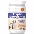 3-Way Dewormer for Small Dogs, Puppies & Kittens, 100 Tablets L7806