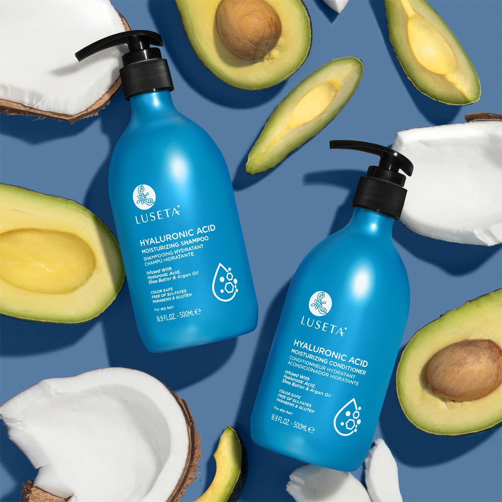 Hydrating Shampoo and Conditioner Set with Shea Butter & Avocado Oil O7224