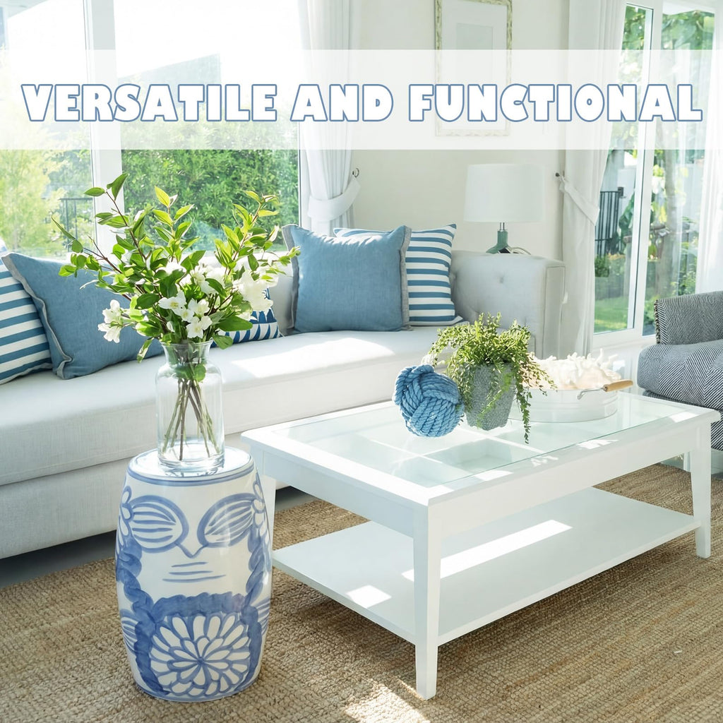 Ceramic Garden Stool Side Table O9284