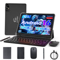 Android 16 Tablet 10 Inch 20GB RAM 128GB ROM Black N4710