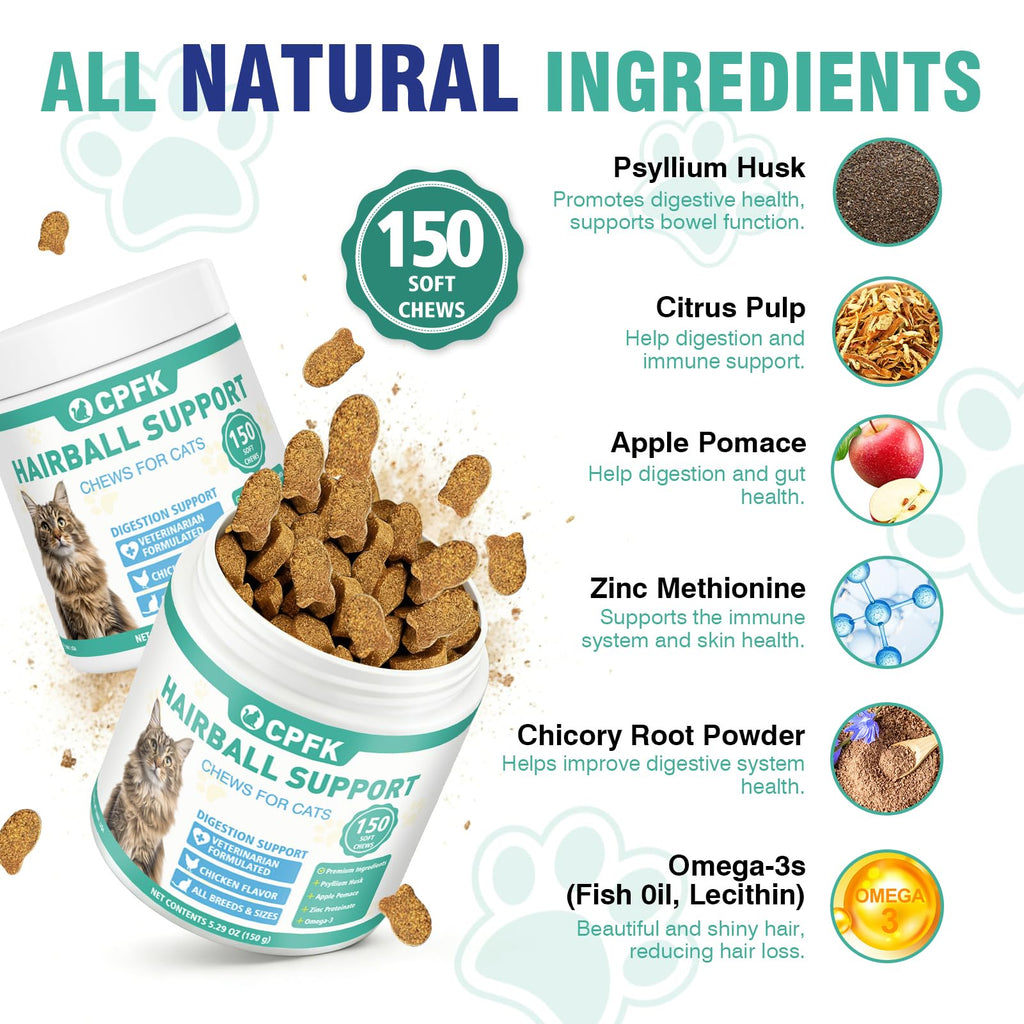 Hairball Treatment for Cats L301