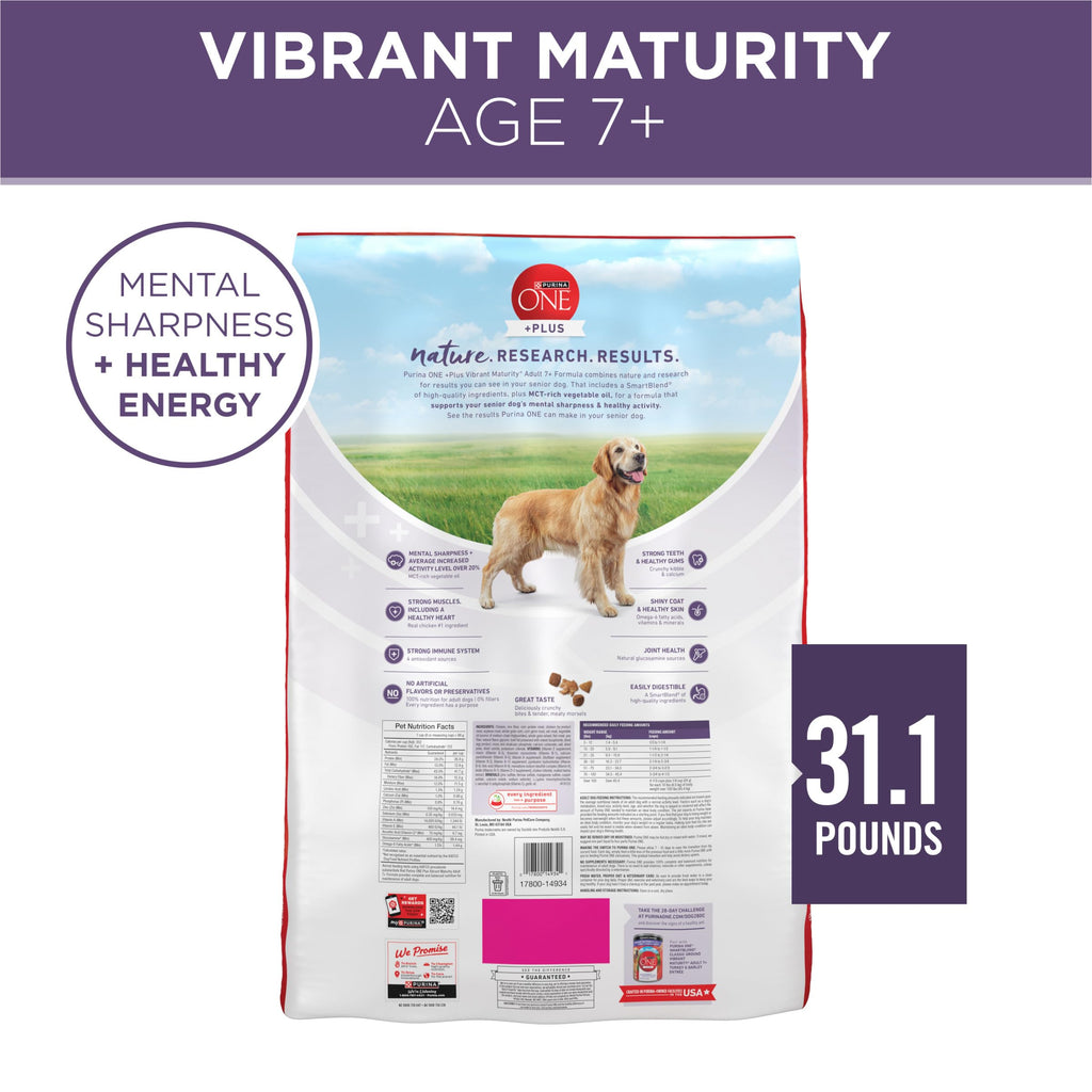 Senior Dry Dog Food 31.1 lb Bag V99299