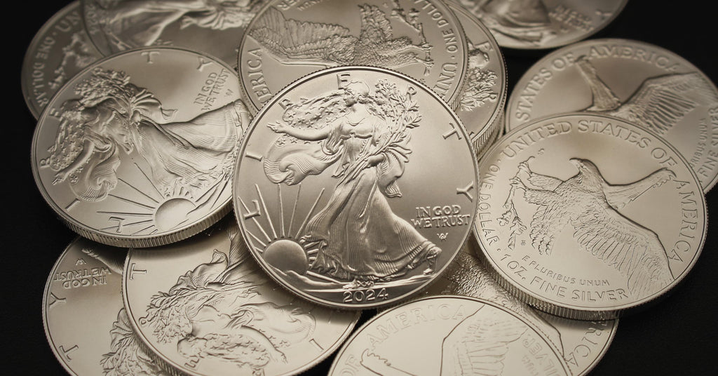 10 1 oz American Silver Eagles Coins O13601
