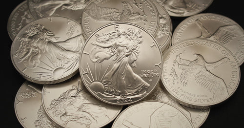 10 1 oz American Silver Eagles Coins O13601