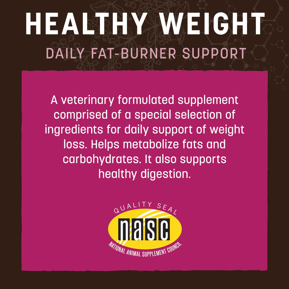 Healthy Weight Supplement 8 oz X40703