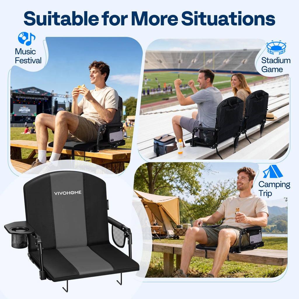 Stadium Seats with Back Support W353