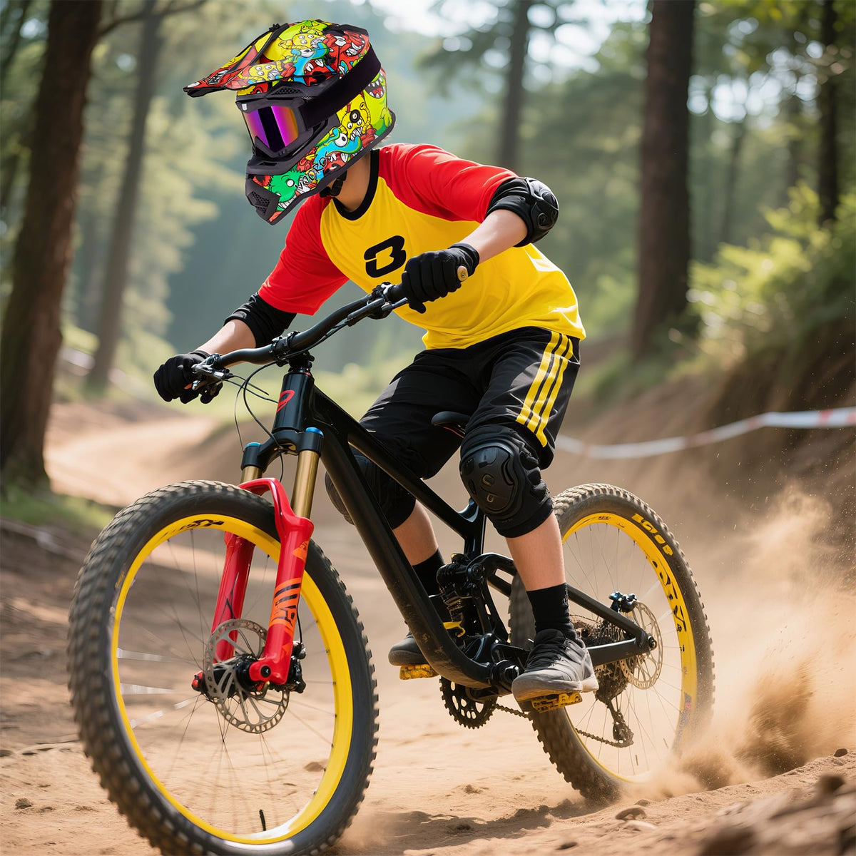 Kids DOT Approved Motocross Helmets S908