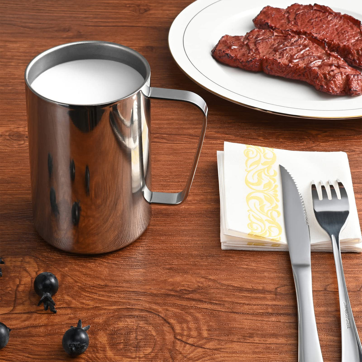 2 Pcs 16.9oz Stainless Steel Double Wall Vacuum Insulated Mug F81160