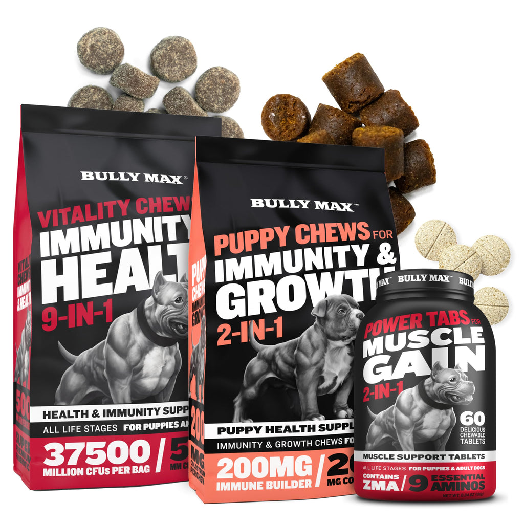 Dog Vitality Chews & Puppy Chews Bundle (60 tabs) G51455