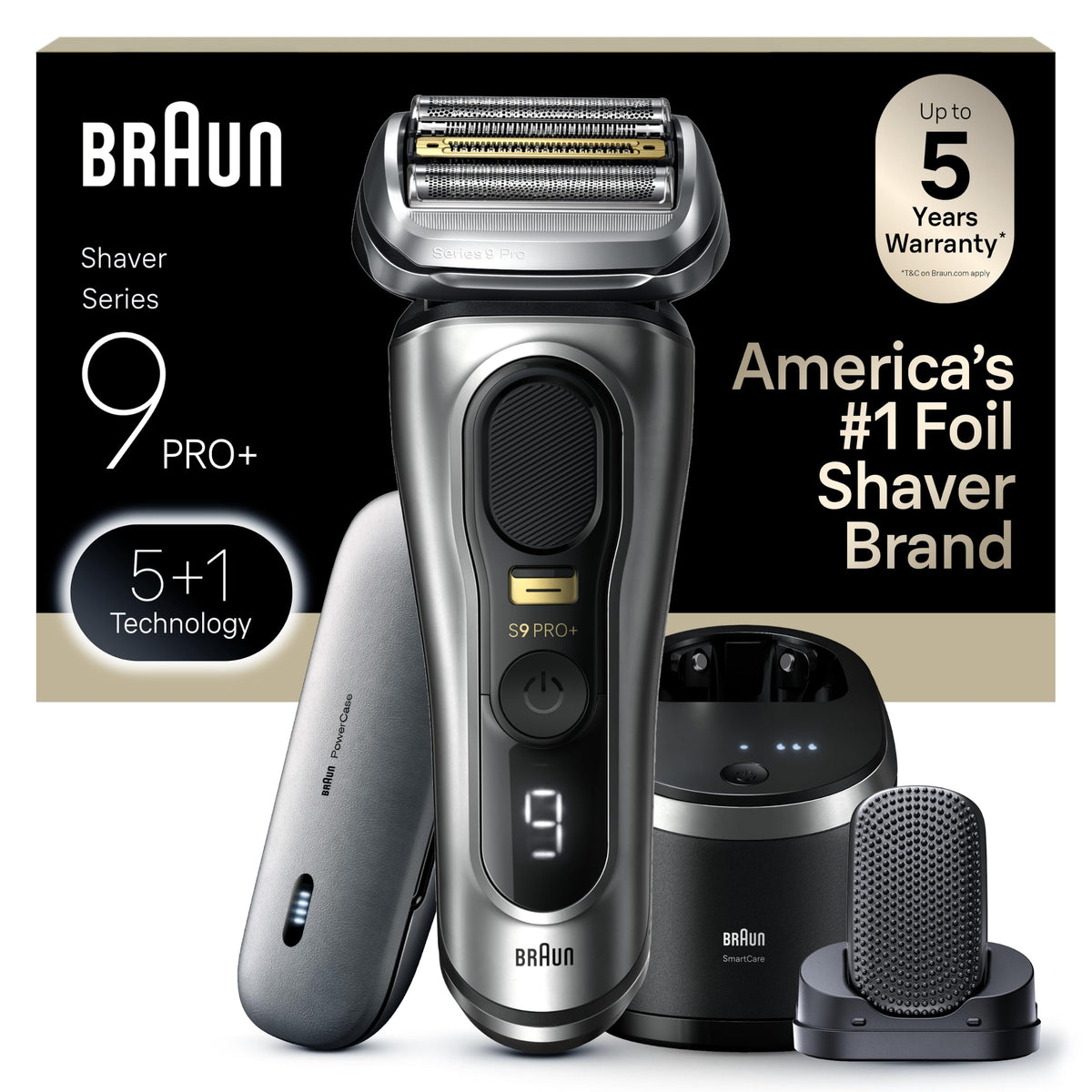 Electric Shaver with 5 Pro Shave Elements S4258