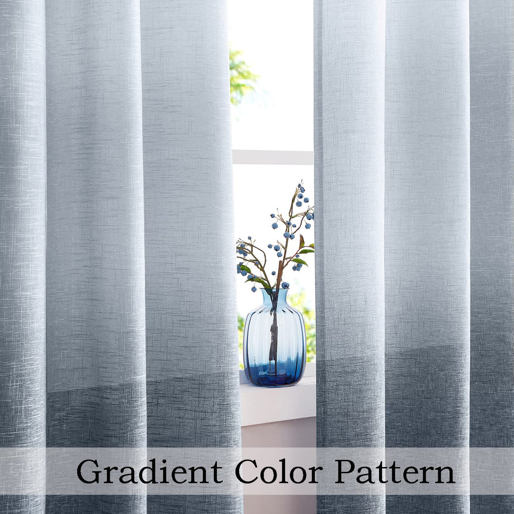 Ombre Grommet Curtain 100"x84" M8099
