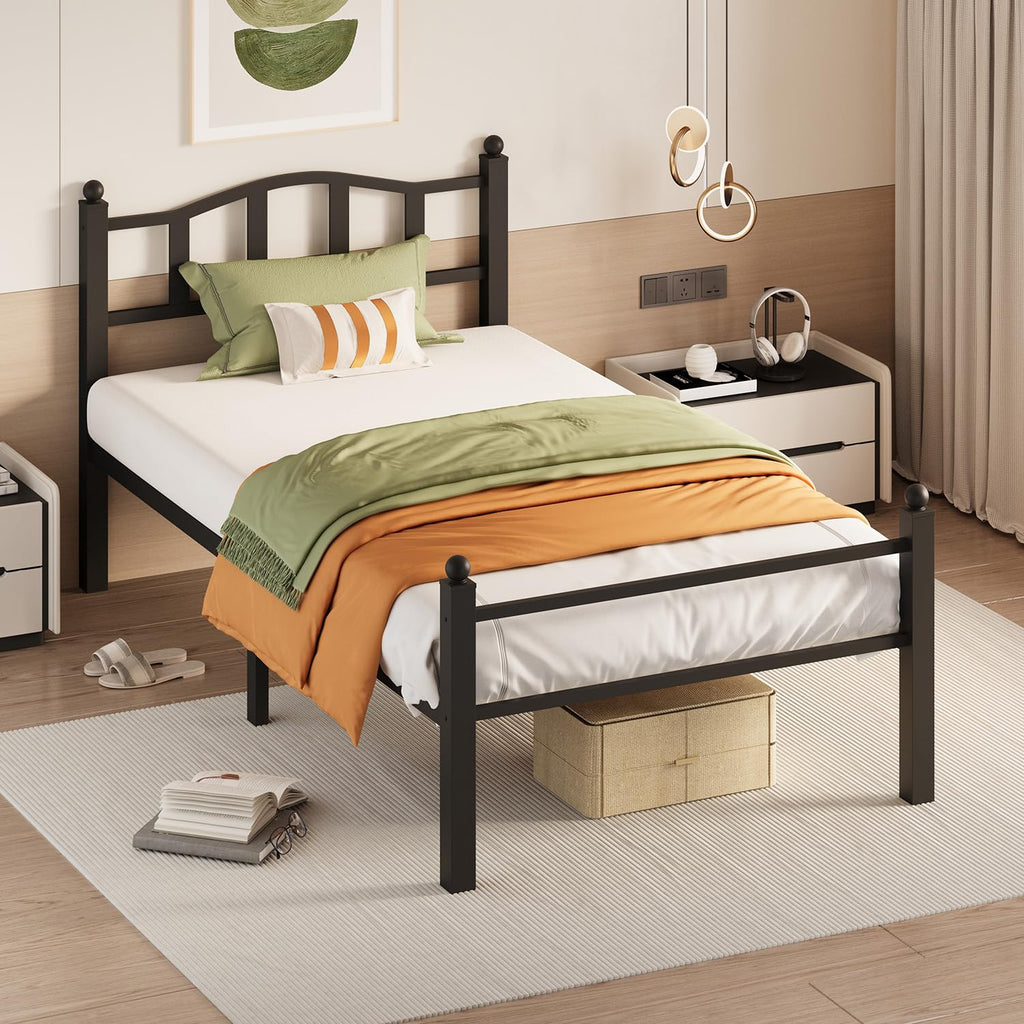 Twin Bed Frames with Headboard Z20274
