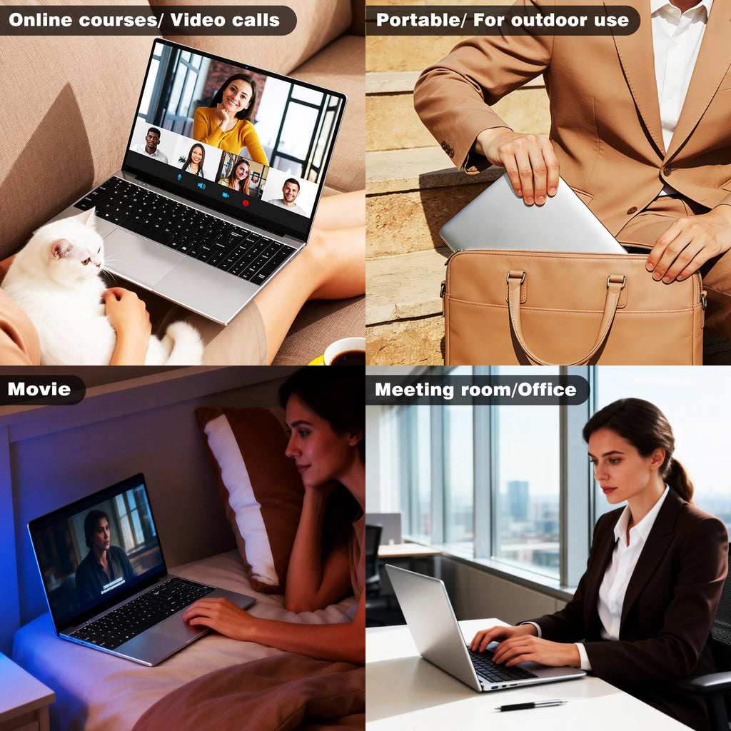 15.6" Laptop Computer Core I5 16GB RAM 512GB SSD B6916