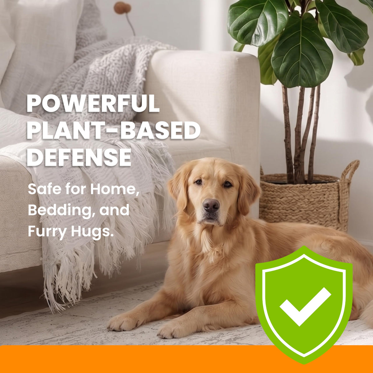 Plant-Based Flea & Tick Spray for Dogs & Cats B627779