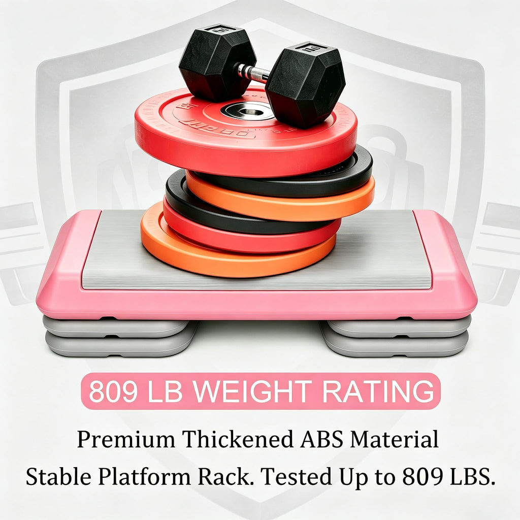 Height Adjustable Aerobic Step Platform Y587598