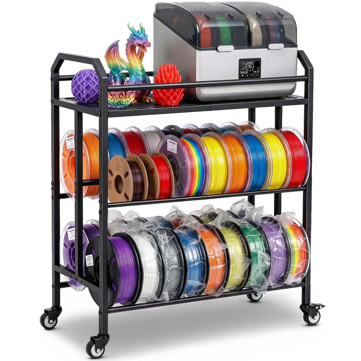 Filament Storage Rack with Wheels K5678
