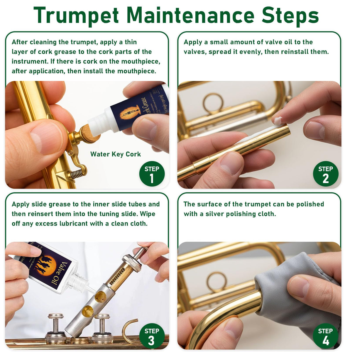 12pcs Trumpet Cleaning Kit X59879