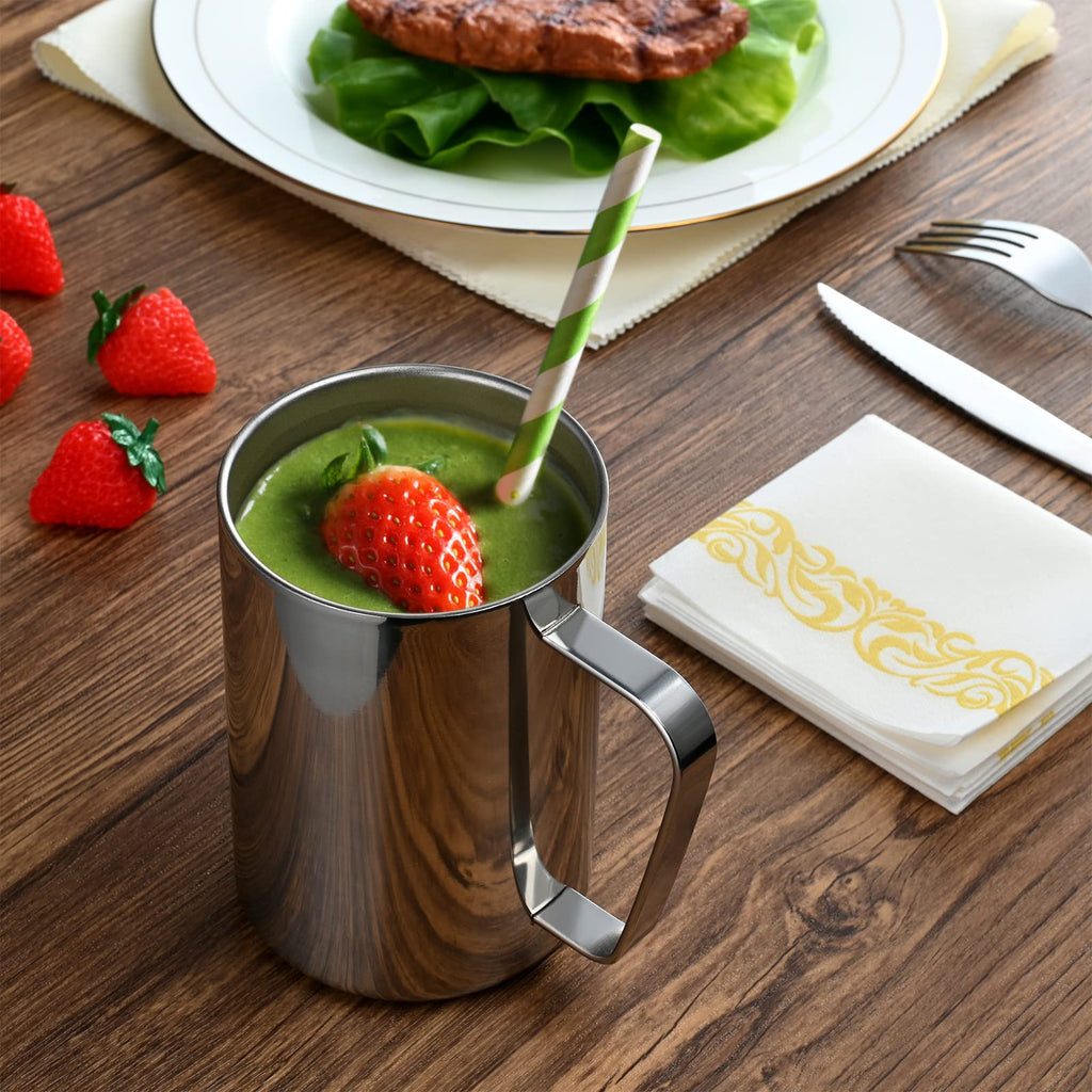 2 Pcs 16.9oz Stainless Steel Double Wall Vacuum Insulated Mug F81160