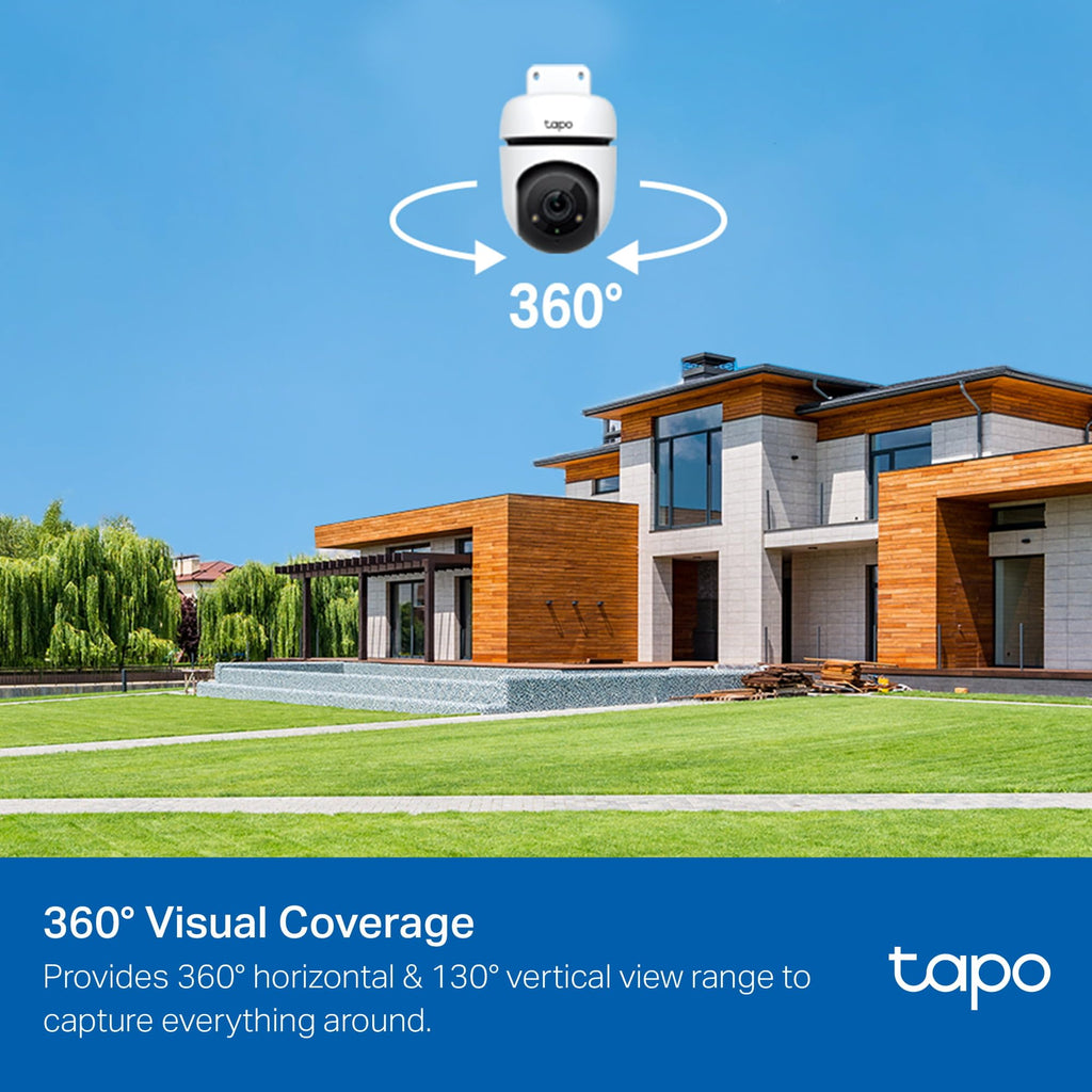 1080P Outdoor Wired Pan/Tilt Security Camera C96647